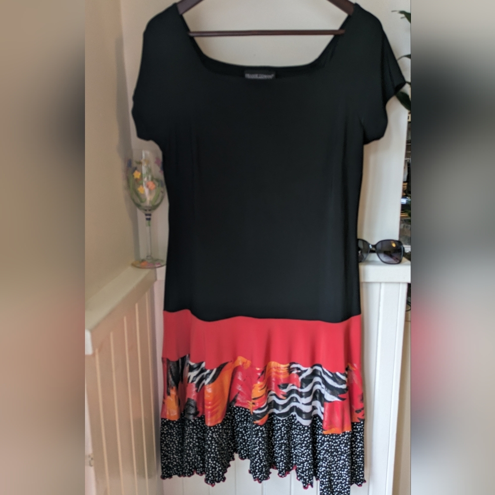 Frank Lyman dress.     Sz 12
